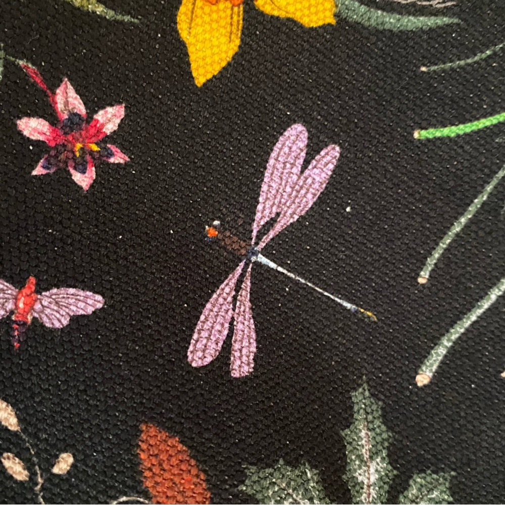 Authentic Gucci Floral Black Tote Bag - Picture 12 of 12
